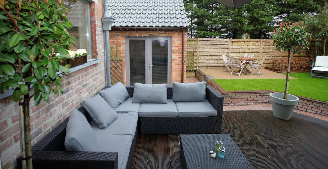 奥登布尔格Vakantiehuis Plassendale别墅 外观 照片